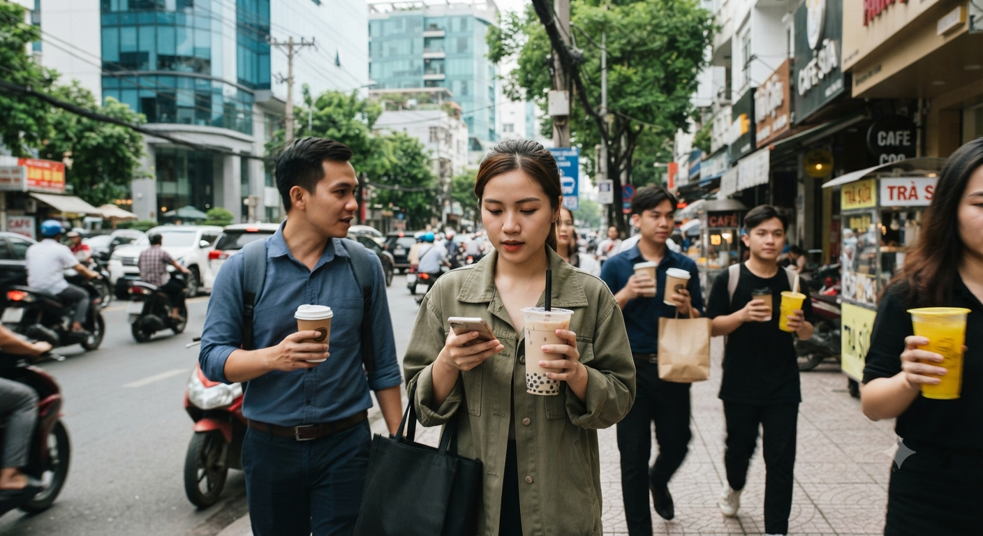 Xu hướng chọn đồ uống mang đi tiện lợi tại khu vực đô thị